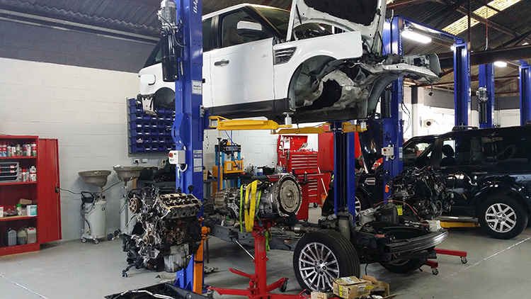 Image result for range rover workshop